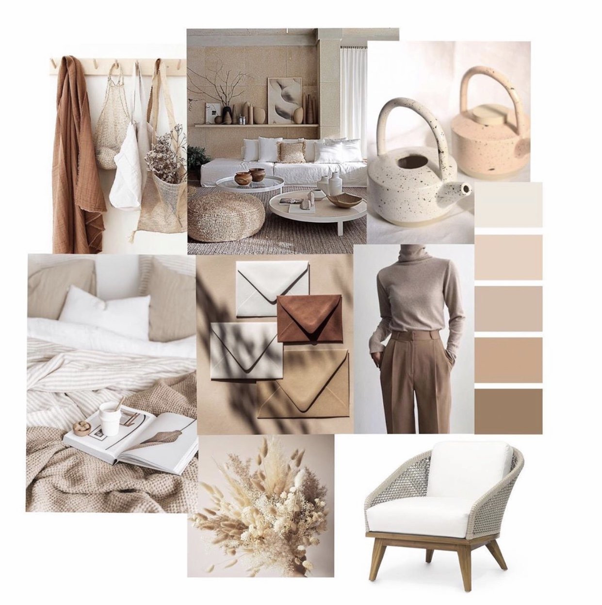 Definindo um estilo de decoração através dos Moodboards