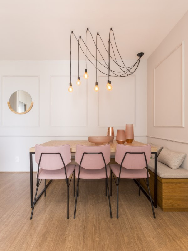 Como deixar a decoração industrial leve e elegante