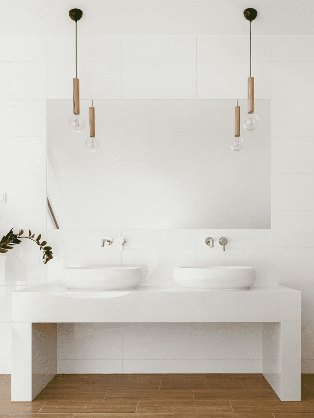 Como montar um banheiro branco - Casa Casada